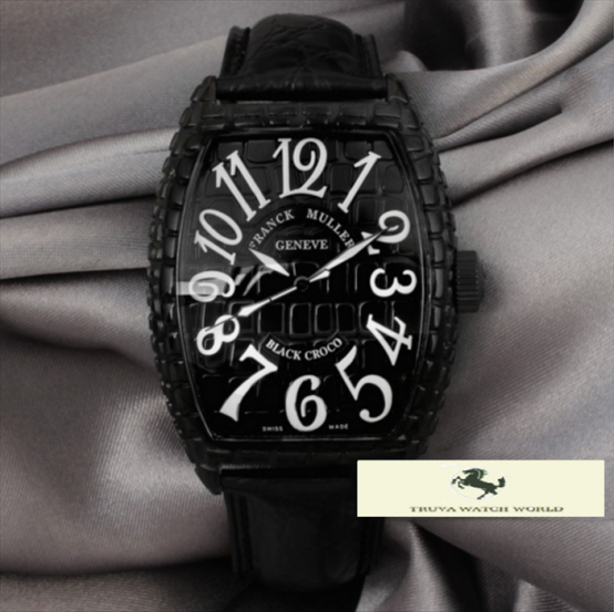 HK1012 FRANK MULLER CROCO BLACK